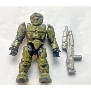 Mega Bloks 97233 Halo Ultimate Combat Pack UNSC Spartan Recon Figure Weapon 2013